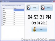 Time Clock Software screenshot